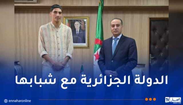 صادي يأمر بمرافقة بطل القفز العالي يونس عياشي