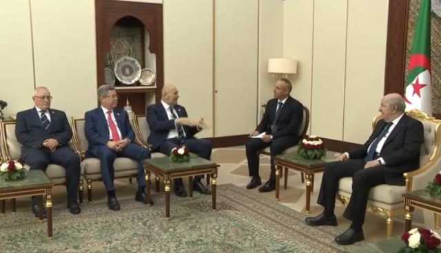 رئيس الجمهورية يستقبل رئيس اللجنة الدولية لألعاب البحر الأبيض المتوسط