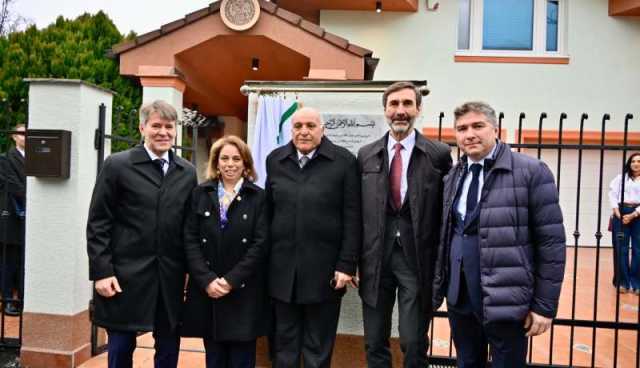 تدشين سفارة الجزائر ببراتسلافا في سلوفاكيا