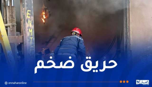 إندلاع حريق في ورشة خياطة ومخزن بتامنغست