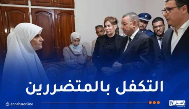 وزير الداخلية يُعزي عائلة ضحية حرائق اولاد ميمون ويؤكد.. الدولة تتابع تطورات الوضع ميدانيا