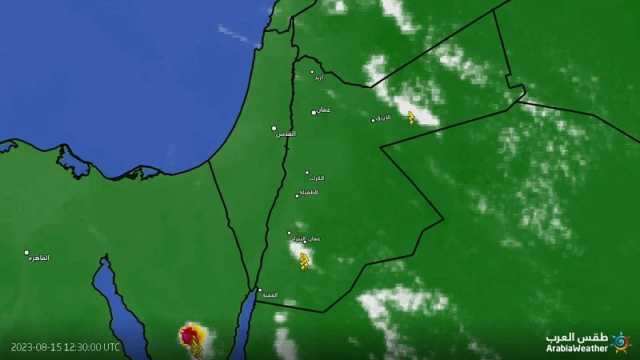 سحب ركامية مُرفقة بزخات من المطر في هذه المناطق