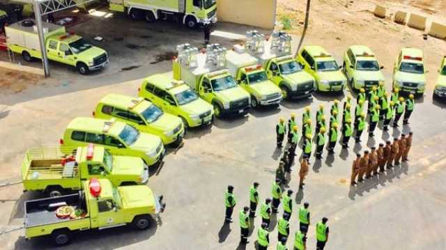 الدفاع المدني يحذّر من ترك المواد القابلة للاشتعال في المركبات