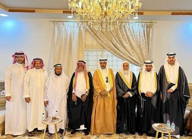 الشيخ أحمد سعيد آل هداية القرني يحتفل بزواج ابنه سامي