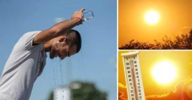 الأرصاد تحذر من موجة حارة غدا بكافة الأنحاء: المحسوسة فى القاهرة 40 درجة