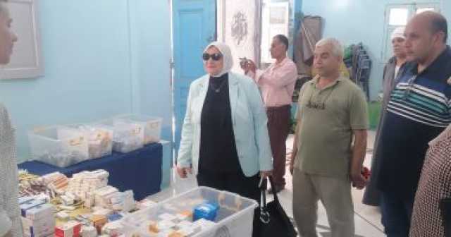 حياة كريمة.. '550 حالة' حصاد قافلة جامعة الزقازيق الطبية في قرية العواسجة بالشرقية