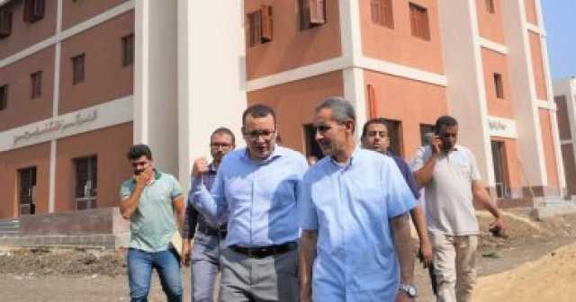 محافظ الغربية يتفقد مشروعات حياة كريمة بزفتى ويتابع مشروعات السنطة وطنطا