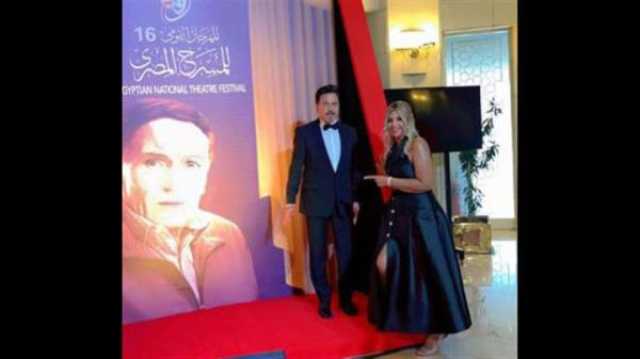 فنون محمد رياض يتابع تجهيزات حفل افتتاح المهرجان القومي للمسرح