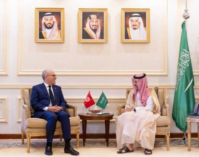 وزير الخارجية يبحث تعزيز العلاقات مع تونس