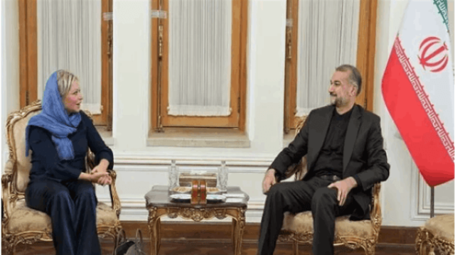عبد اللهيان لبلاسخارت: علاقتنا بالعراق رصينة وتقوم على العلاقات الشعبية