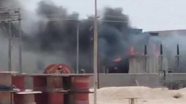 الكهرباء تشكل لجنة تحقيقية لمعرفة أسباب الحريق بمحطة البكر في البصرة