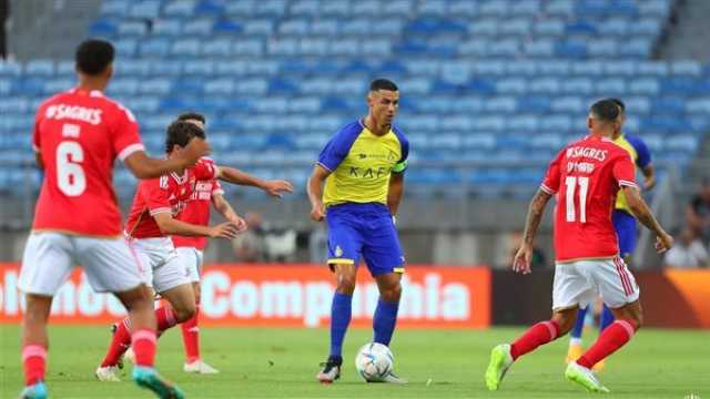 - النصر يواصل السقوط برباعية أمام بنفيكا البرتغالي