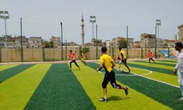 نتائج مباريات خماسى كرة القدم لدورى الأنديـة الصغيرة والساحات بكفر الشيخ