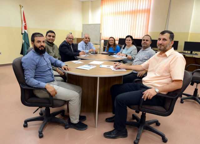 ورشة عمل تعريفية لمشروع “بناء القدرة على التكيف مع تغير المناخ في الأردن من خلال تحسين كفاءة استخدام المياه في قطاع الزراعة” في الطفيلة التقنية.