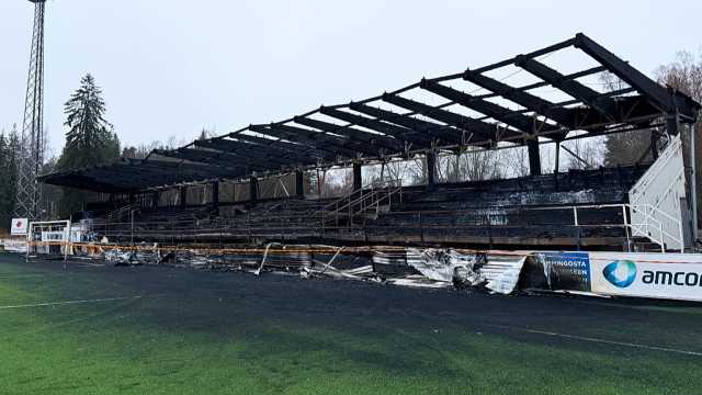 فنلندا: مراهق يعترف بإشعال حريق دمّر مدرجًا في أحد أشهر ملاعب كرة القدم في البلاد