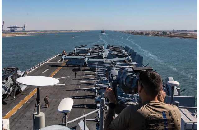وزارة الدفاع الامريكية تنشر اكثر من 3000 بحار في الشرق الاوسط 