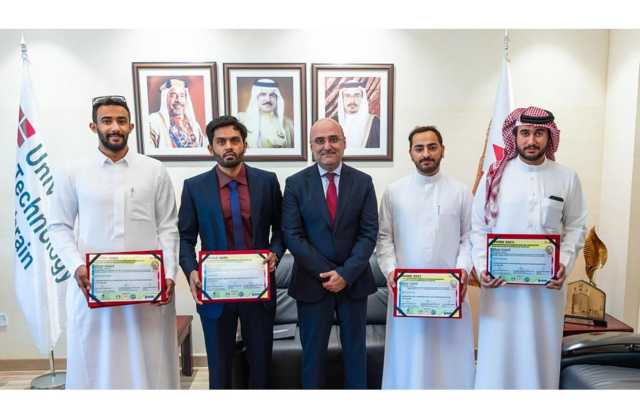 طلبة البحرين للتكنولوجيا يحصدون المرتبة الأولى والثانية بالمعرض الافتراضي الدولي للمنتجات المبتكرة «INVIDE 202» بماليزيا