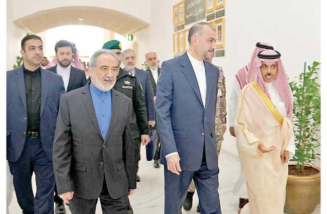 استئناف العلاقات الدبلوماسية مع إيران نقطة مفصلية للأمن بالمنطقة