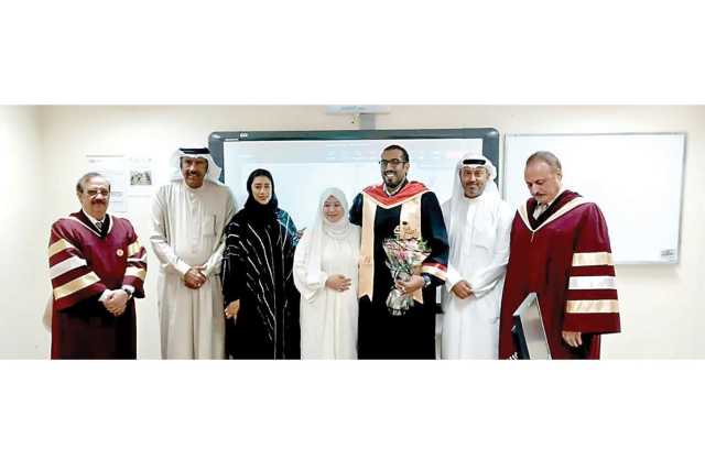 الدوسري يحصل على الماجستير من الجامعة الأهلية بتخصص الإعلام والاتصال الجماهيري