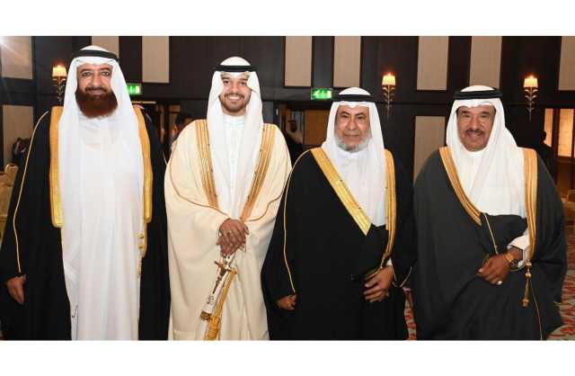 خليفة بن عبدالله بن خليفة الرميحي يحتفل بزفاف نجلة حذيفة