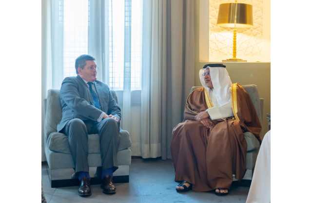 سمو ولي العهد رئيس مجلس الوزراء يؤكد الحرص على مواصلة تعزيز أوجه التعاون والشراكة الاستراتيجية بين مملكة البحرين والمملكة المتحدة