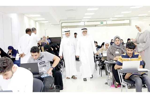 بدء امتحانات قبول الطب والعلوم الطبية في جامعة الخليج العربي