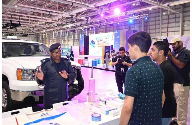 المباحث والأدلة الجنائية تُشارك في فعاليات مدينة شباب 2030