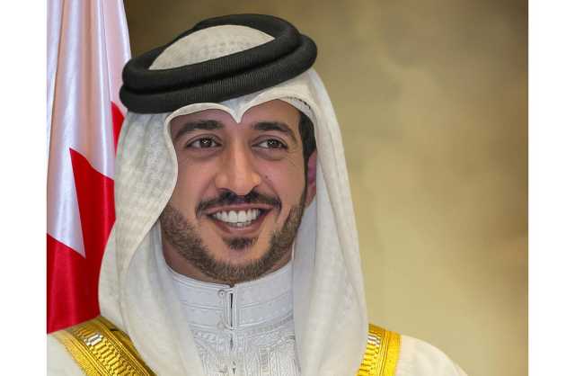 خالد بن حمد يتلقى تهنئة من سلمان بن محمد بفوز المهر فان ديك بكأس «سامبي بريكس مورني»