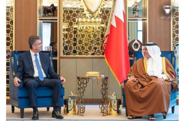نائب جلالة الملك ولي العهد يلتقي وزير خارجية دولة إسرائيل