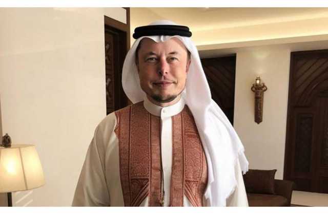 ليست حقيقية.. صورة إيلون ماسك بالزي الخليجي تثير الجدل