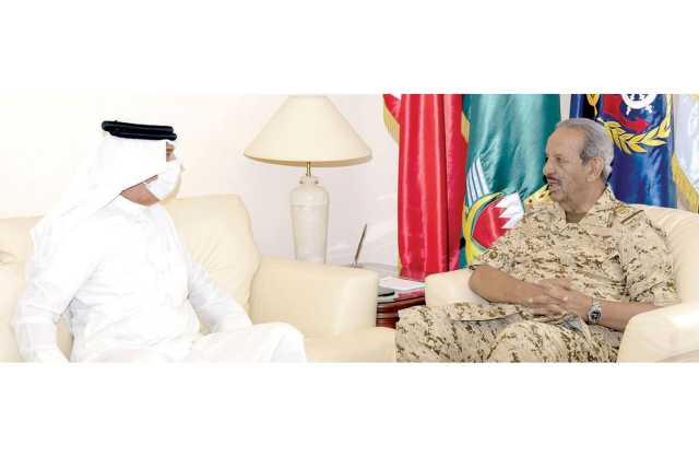 القائد العام يستقبل محمد الكوهجي