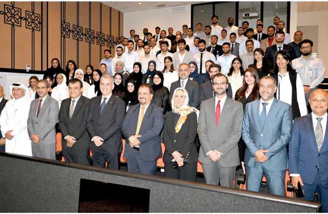 طلبة وطالبات الجامعات يختتمون تدريبًا صيفيًا في شركة الخليج لصناعة البتروكيماويات
