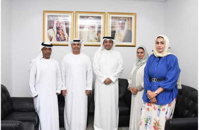 وكيل وزارة الصحة يستقبل المستشار بسفارة دولة الإمارات العربية المتحدة الشقيقة