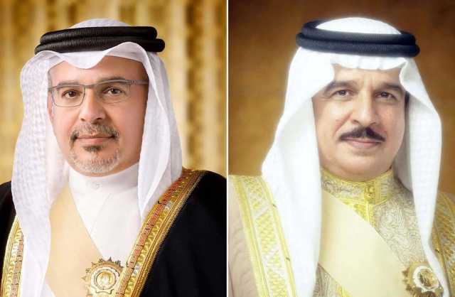 جلالة الملك المعظم يستقبل سمو ولي العهد رئيس مجلس الوزراء