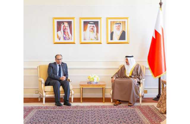 وكيل وزارة الخارجية للشؤون السياسية يستقبل سفير جمهورية باكستان الإسلامية لدى مملكة البحرين
