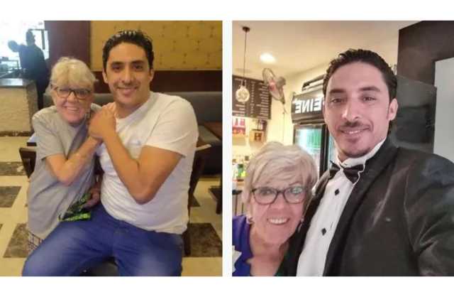 العجوز التي تزوجت مصرياً يصغرها بـ40 سنة تشغل بريطانيا