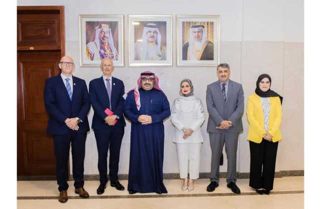 وزير التربية يستقبل وفداً من الكلية الملكية للجراحين (RCSI)