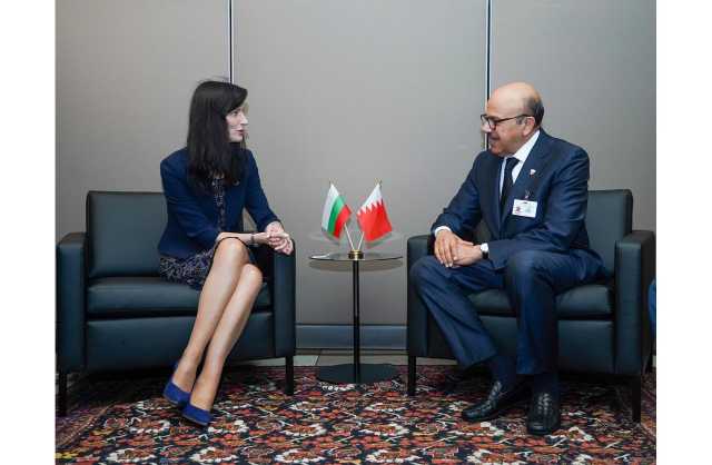وزير الخارجية يجتمع مع نائب رئيس الوزراء وزير خارجية جمهورية بلغاريا