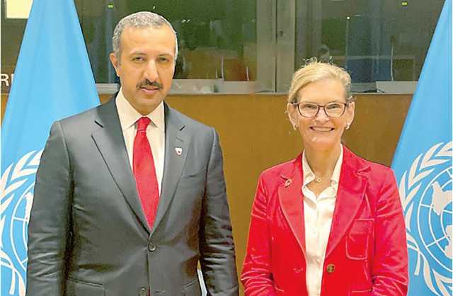 وكيل الخارجية يجتمع مع الأمينة العامة للاتحاد الدولي للاتصالات