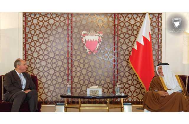 نائب جلالة الملك ولي العهد يلتقي وزير الاستثمار في المملكة المتحدة