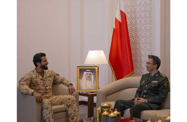 مستشار الأمن الوطني قائد الحرس الملكي يستقبل الملحق العسكري الصيني بمناسبة تعيينه في منصبه الجديد