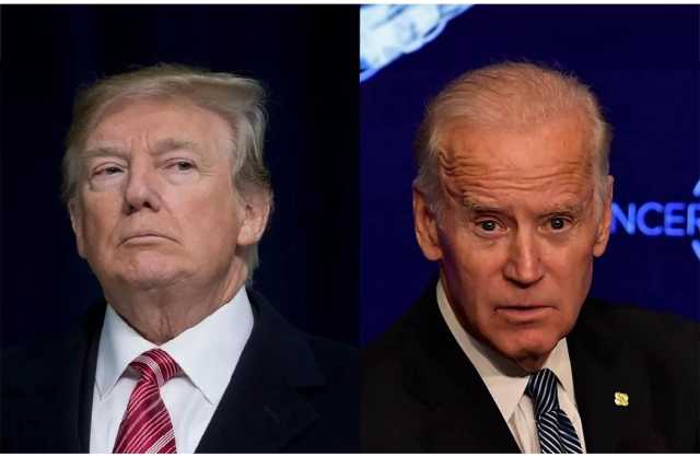 استطلاع رأي أميركي: ترامب يتقدم على بايدن في انتخابات 2024