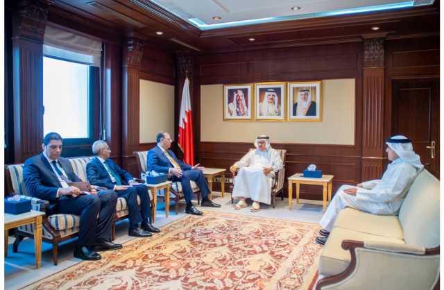 وزير الخارجية يستقبل مساعد وزير الخارجية مدير المراسم بوزارة خارجية جمهورية مصر العربية