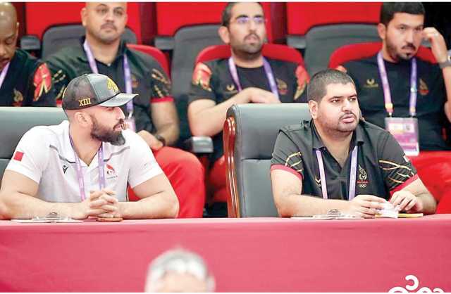 عيسى بن علي يساند منتخب كرة السلة أمام الفلبين