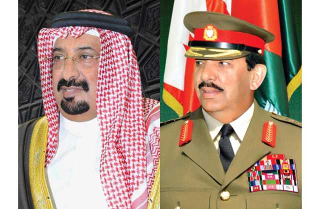القائد العام لقوة دفاع البحرين يتلقى برقية تعزية من الشيخ أحمد بن علي بن عبدالله آل خليفة