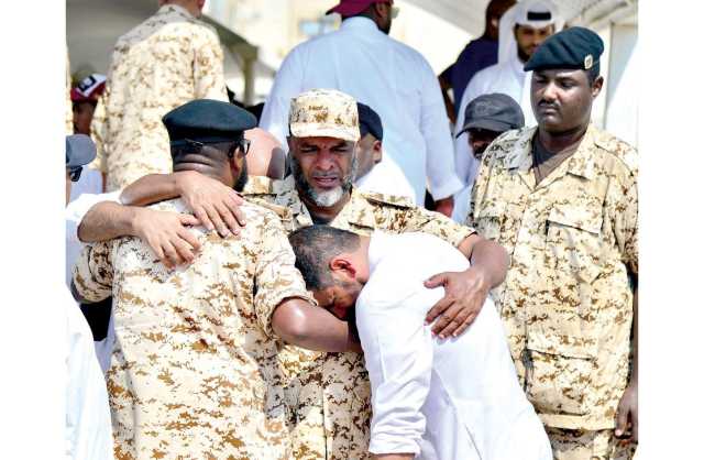 جموع شيّعت صباح أمس شهيد الواجب المقدس الوكيل أول آدم سالم نصيب إلى مثواه الأخير بمقبرة البديع