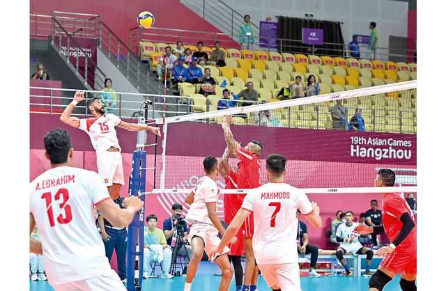 منتخب الطائرة يقلب الطاولة على النيبال ويتأهّل للدور الثاني