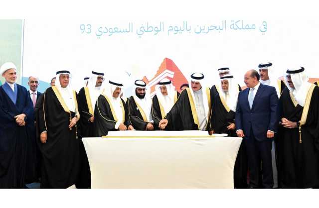 الشيخ خالد بن عبدالـله يحضر احتفال اليوم الوطني السعودي