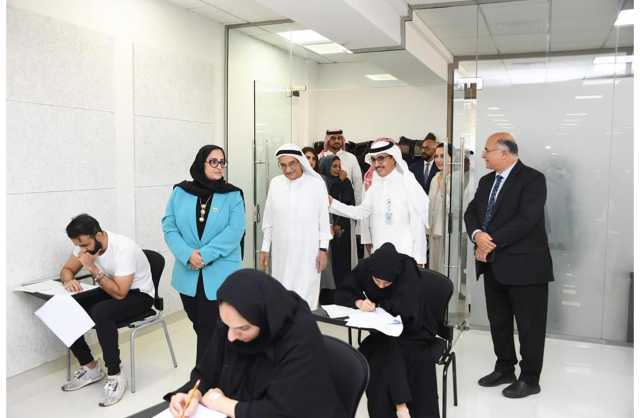رئيس المجلس الأعلى للصحة يقوم بزيارة إلى جامعة الخليج العربي
