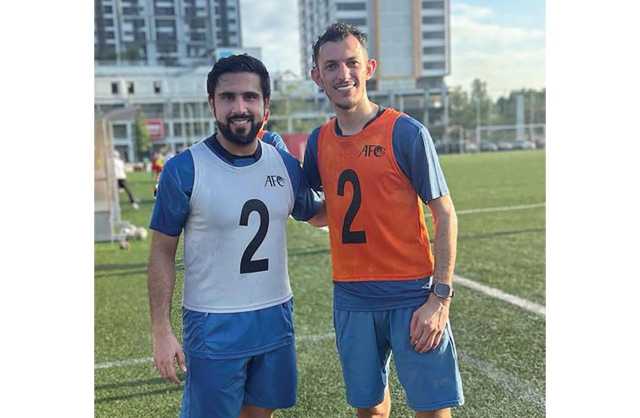 إبراهيم والدلاور يشاركان في برنامج أكاديمية الحكام بالاتحاد الآسيوي